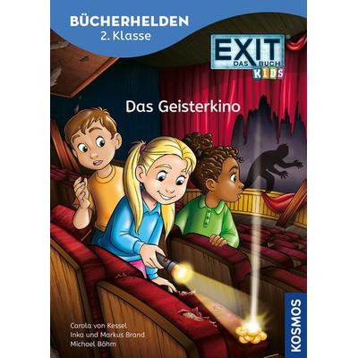 EXIT® - Das Buch, Bücherhelden 2. Klasse, Das Geisterkino, Gebundene Ausgabe von Carola Kessel,Inka Brand,Markus Brand, Kosmos, 978-3-440-18594-0