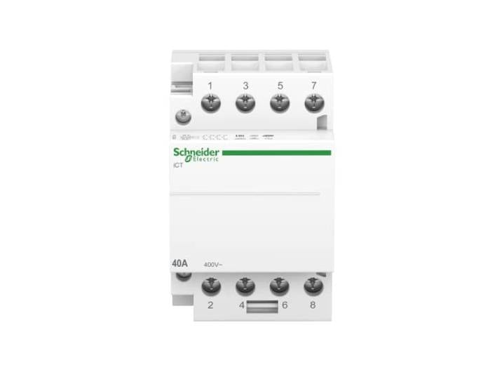 Schneider Electric - Acti9\, iCT contacteur 40A 4NO 230...240VCA 50Hz - A9C20844
