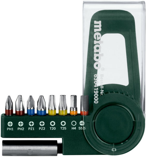 Coffret d'embouts « SP », 9 pièces metabo (630419000)