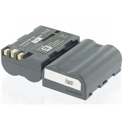 AGI 3640 Lithium-Ion 1400mAh 7.4V Wiederaufladbare Batterie (Kamera Akku), Kamera Stromversorgung, Grau