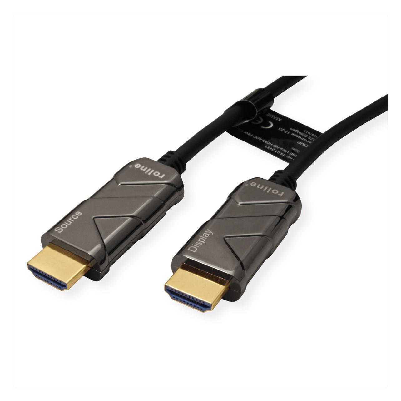 Roline Ultra HDMI Aktiv Optisches 8K Kabel (20 m) (14.01.3485)