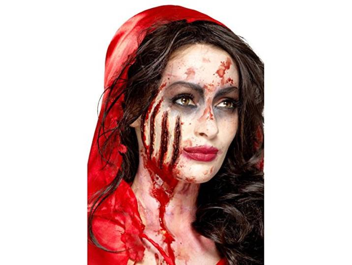 Smiffys Make-Up FX, Latex Claw Wound Scar