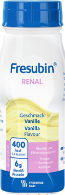 Fresenius Kabi Deutschland GmbH FRESUBIN renal Vanille 4X200 ml 04585658