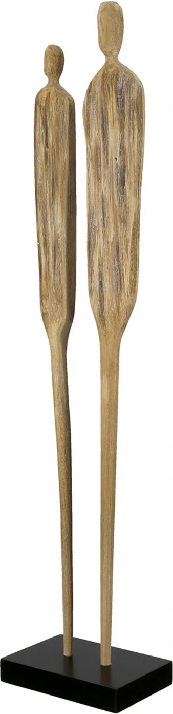 Gilde Person Tow Holz Natur H: 67 cm  Natur