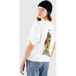 Monet Skateboards Floral Type T-Shirt white Gr. L