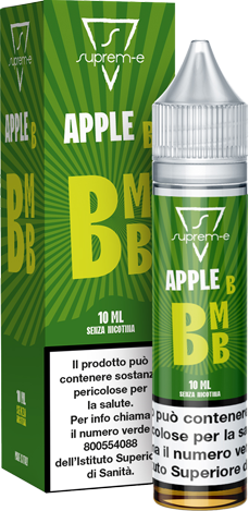 Suprem-e Apple Bomb Liquido Mini Shot Mix 10ml Doppia Mela Menta