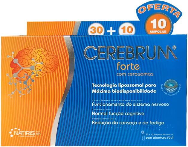 Cerebrum Forte 30+10 ampolas Pack