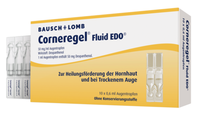 Dr. Gerhard Mann CORNEREGEL Fluid EDO Augentropfen 10X0.6 ml 03422196