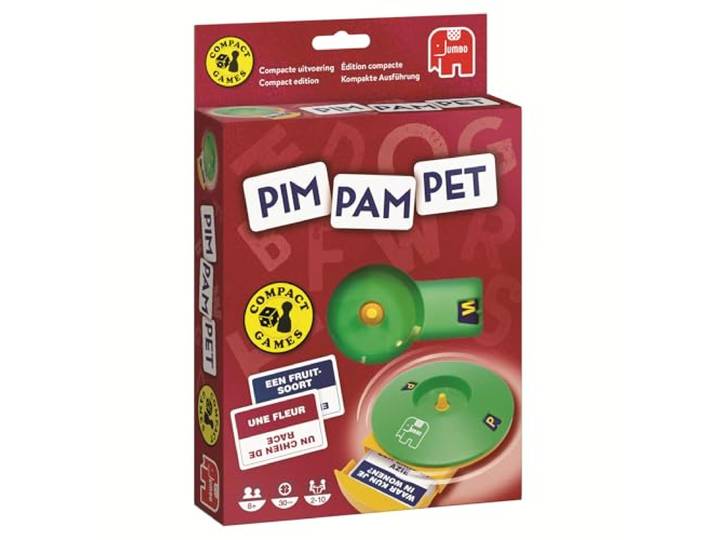 Jumbo Pim Pam Pet Compact Reisspellen - Gezelschapsspellen