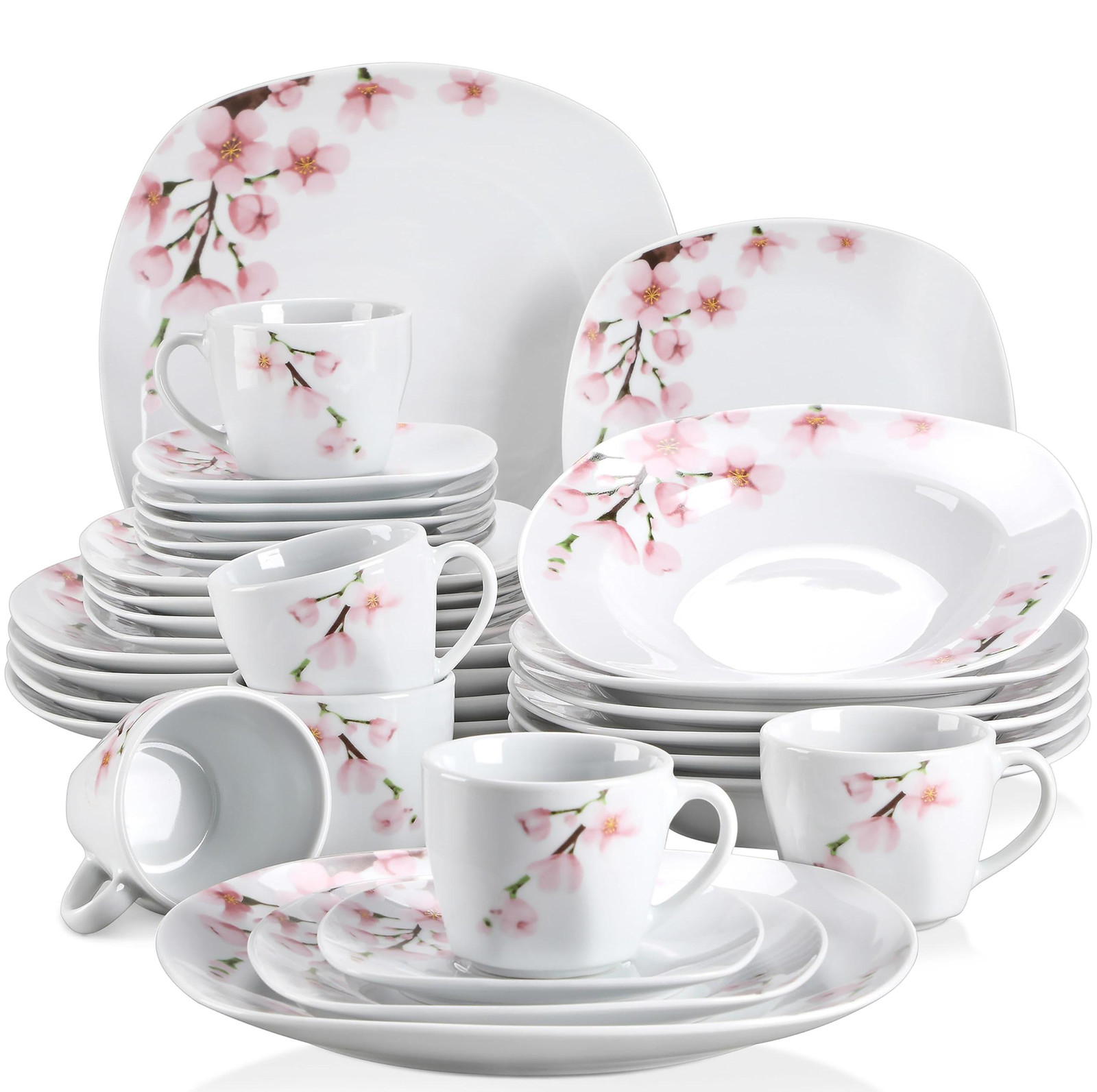 Dripio Annie porseleinen servies voor 6 personen, 30 delen