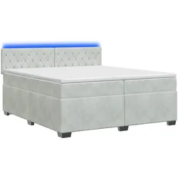 vidaXL, Boxspringbett, Boxspringbett (200 x 200 cm)