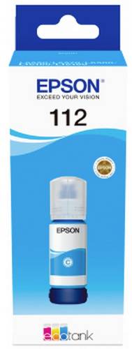Epson C13T06C24A 112 EcoTank Nachfülltinte Original Epson Cyan 70 ml