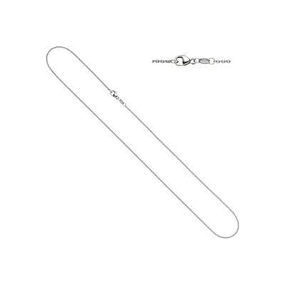 Kette ohne Anhänger JOBO "Platinkette Ankerkette 1,5 mm" Gr. 45, platin 950, Halsketten, Damen, 45cm, Platin 950, 950 Platin