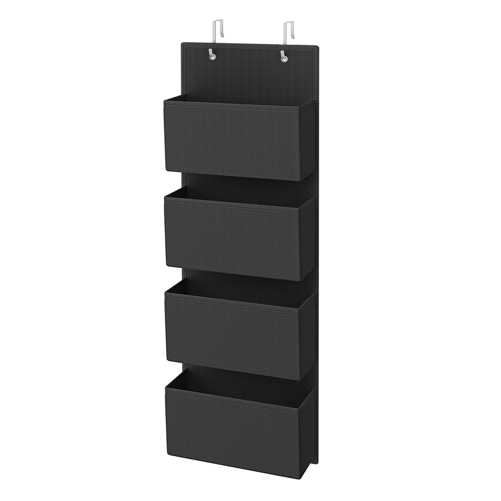 SONGMICS Hängeaufbewahrung platzsparend Schwarz RDH004B01