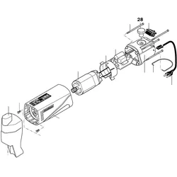PROXXON 28530-28 Regelknopf für Super-Stichsäge STS/E Stichsäge SS 230/E 230 Volt