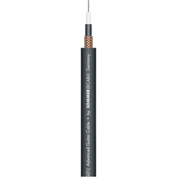 Sommer Cable 300-0091 Instrumentenkabel 1 x 0.38 mm2 Schwarz Meterware (100 m, 0.38 mm2), Lautsprecherkabel, Schwarz