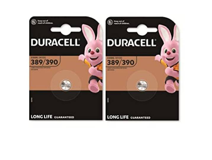 Duracell 389/390, SR1130, Horlogebatterij - 2 Batterijen