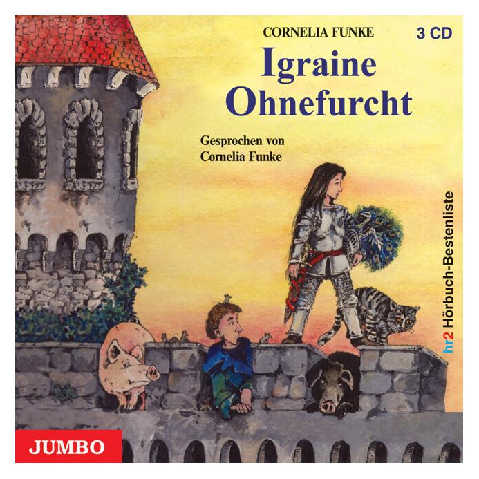 Jumbo Neue Medien Igraine Ohnefurcht, 3 Audio-CDs (Cornelia Funke, Deutsch) (40710679)