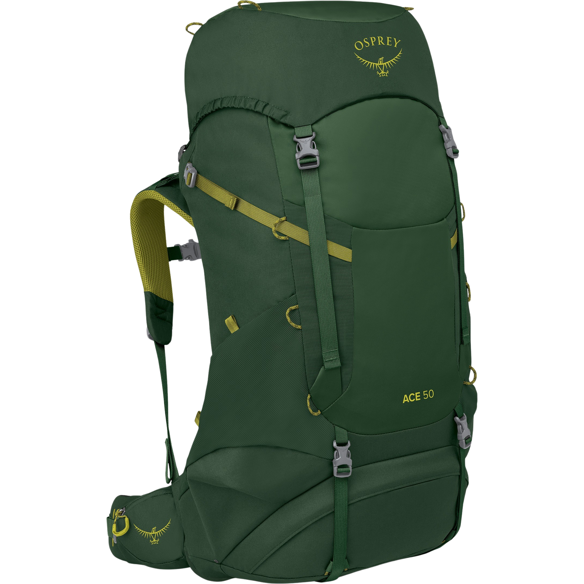 Osprey Ace 50 Kinder Trekkingrucksäcke gruen Größe 50L Camping