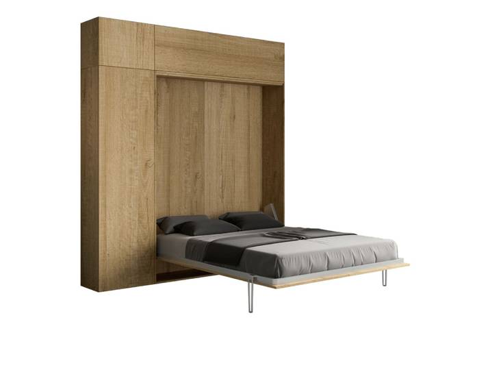 Itamoby cama doppia kentaro roble nature columna