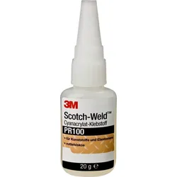3M Scotch-Weld Cyanacrylat-Klebstoff PR 100, Klar, 500 g