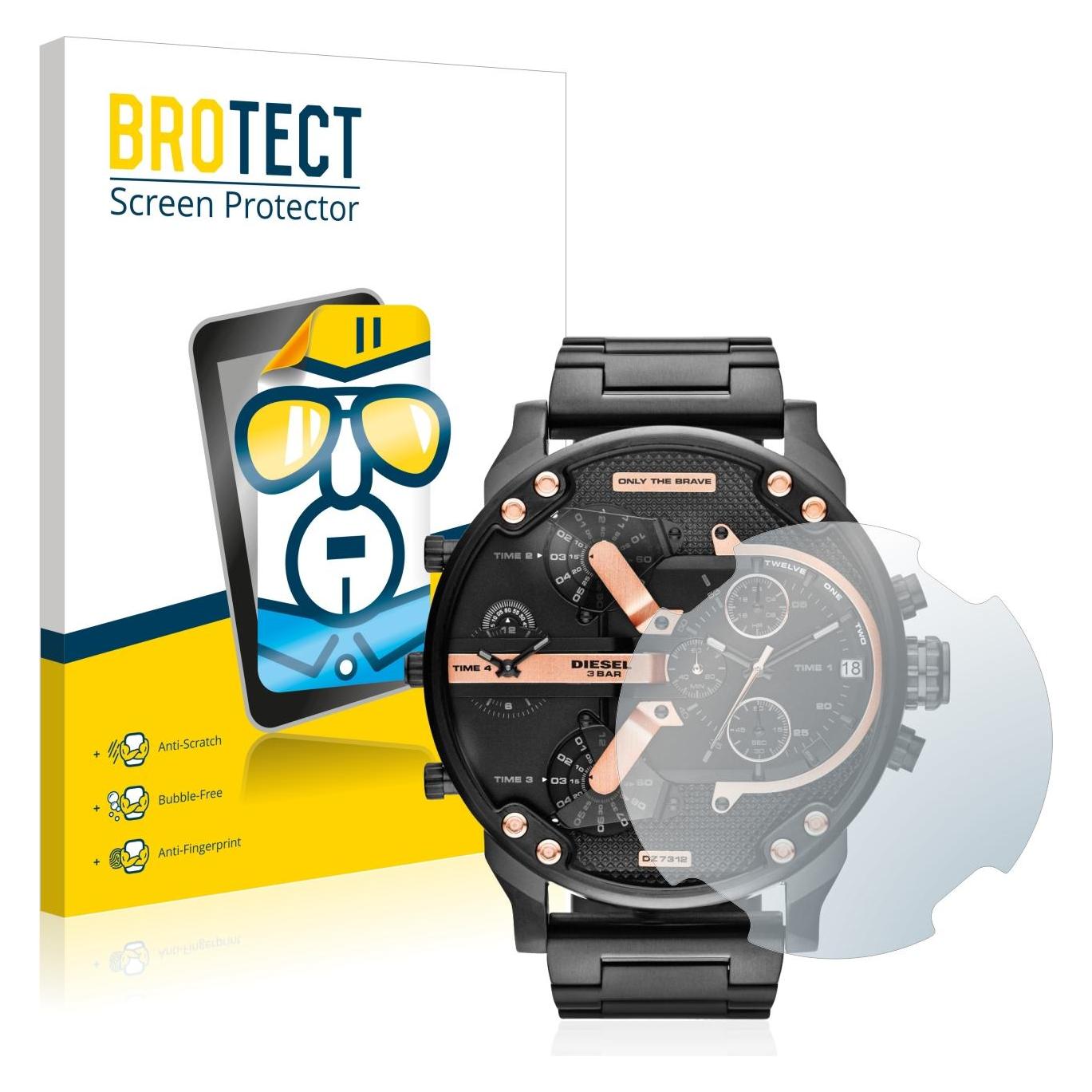 Brotect Schutzfolie für Diesel DZ7312 Displayschutz Displayschutzfolie Folie Klar Transparent (1832585)