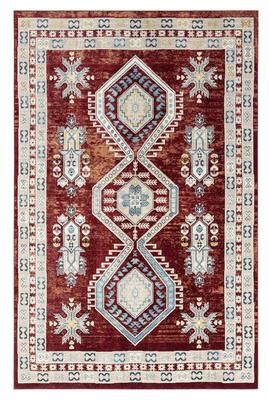 Everwash Treasure Saul Southwest Geometric Machine Washable Area Rug