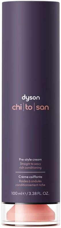 Dyson - Glattes bis welliges Haar, reichhaltige Pflege, Chitosan™ Pre-Style Cream, 100  ml
