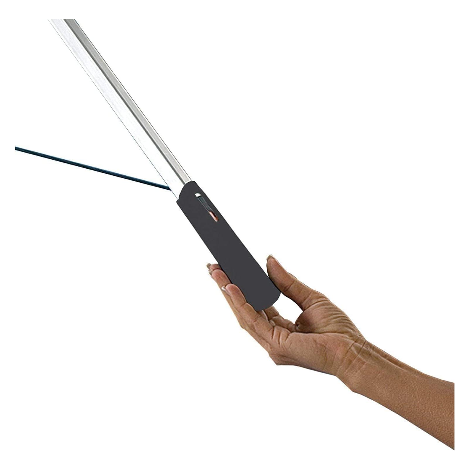 Juwel Wäscheständer / Wäschespinne Novastar 500 Compact leichtes Öffnen dank Leichtspann-Hebel, wi (45 m) (30801)