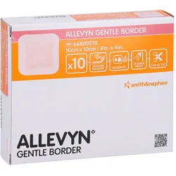 Allevyn Gentle Border 10x10 cm Schaumverband Avitamed