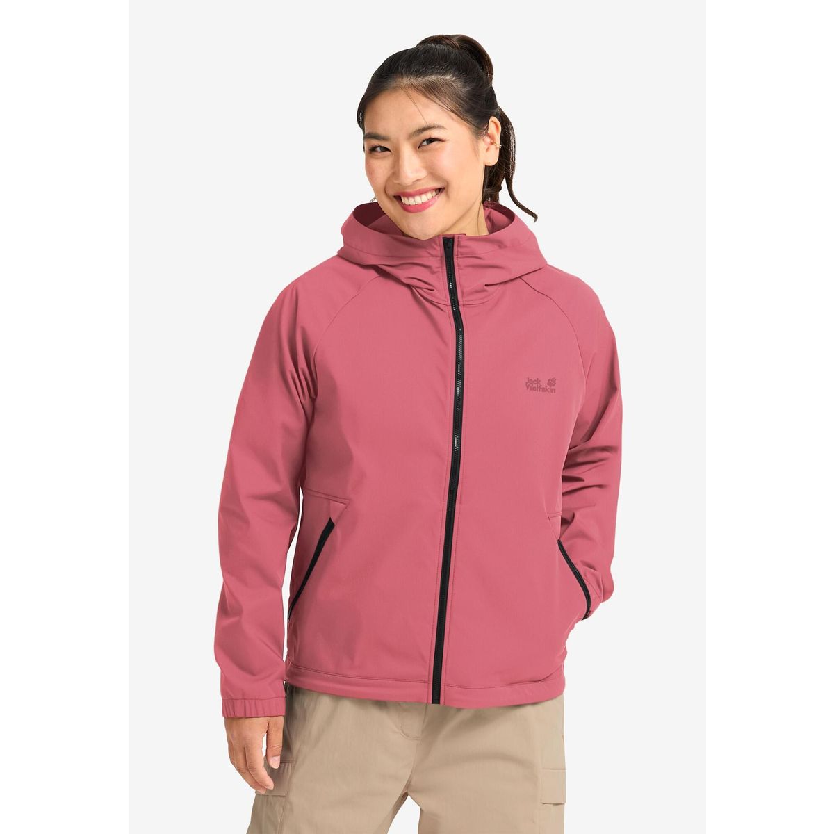 Jack Wolfskin Mahani Jacket W evening rose (H0111) S A65748_H0111_A06