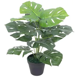 Décoshop26 - Künstliche Monstera-Pflanze mit Topf 45 cm grün DEC021915 DEC021915