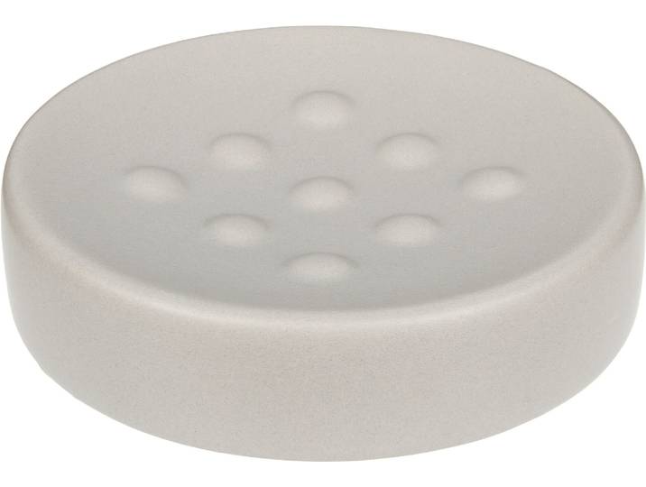 Seifenschale Tube Matt Taupe