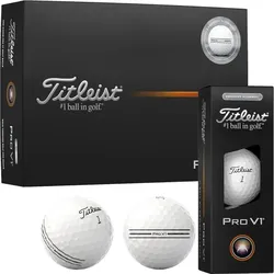 Titleist Pro V1 Golfball 12er Packung En Align weiss