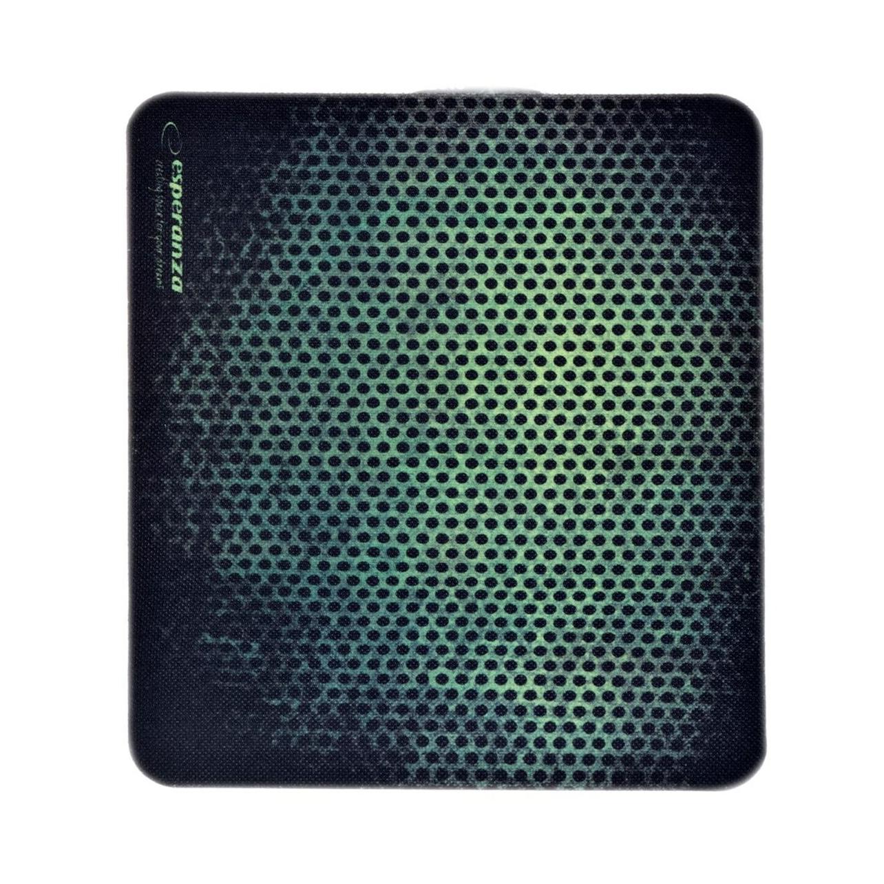 Esperanza EGP102G Gaming-Mauspad Schwarz Grün (M) (EGP102G)