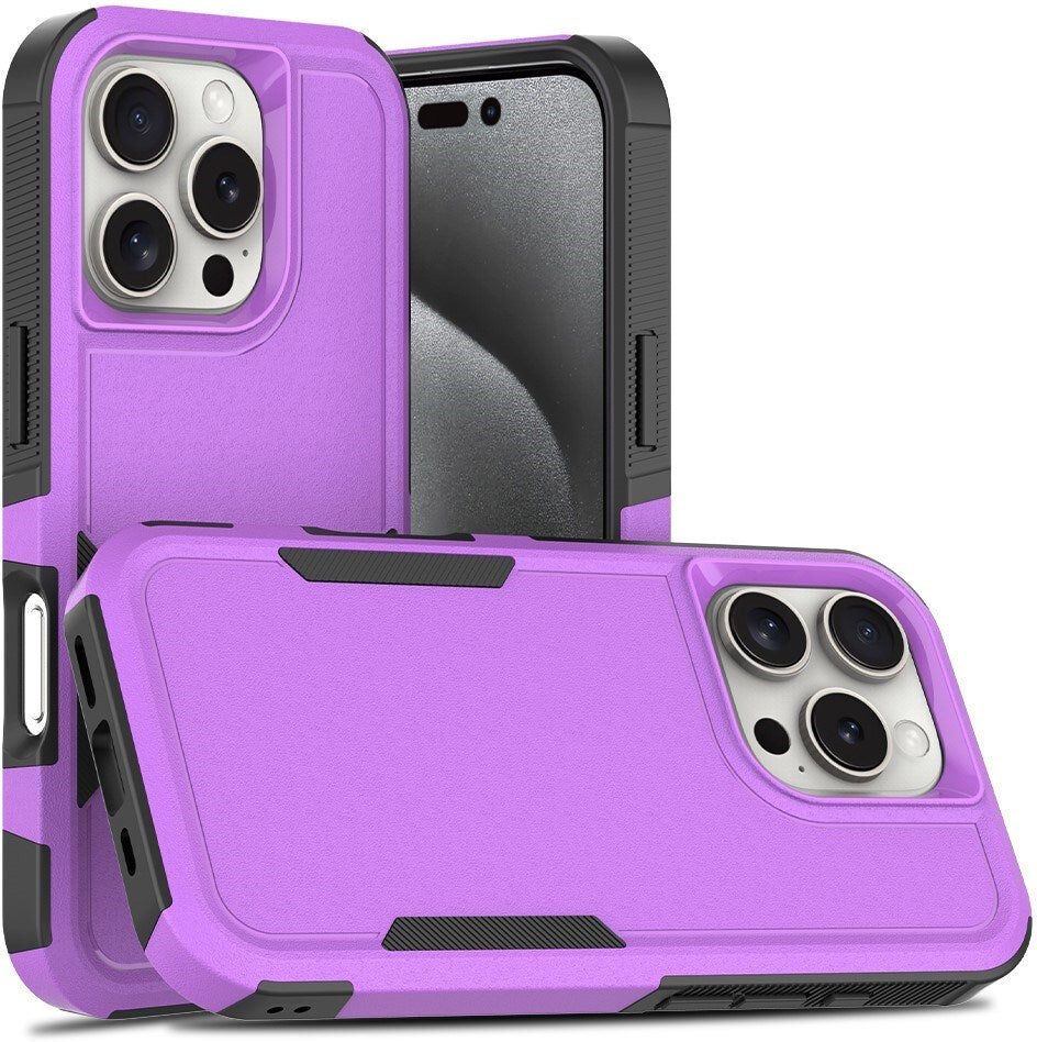EIDERWOOD iPhone 16 Pro Hybrid Bagside Cover - Lilla