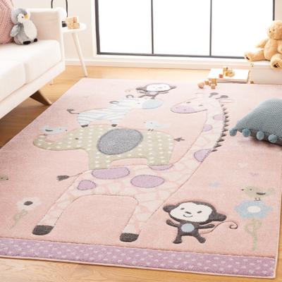 SAFAVIEH Carousel Kids Brandusa Animal Rug