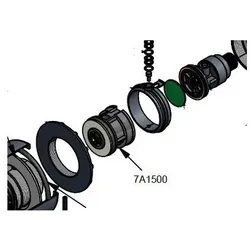 COX Ersatzteil 7A 1500 Dump Valve Body assembly