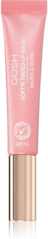 GOSH COPENHAGEN Soft`n Tinted tinted lip balm SPF 15 shade 001 Nude 8 ml