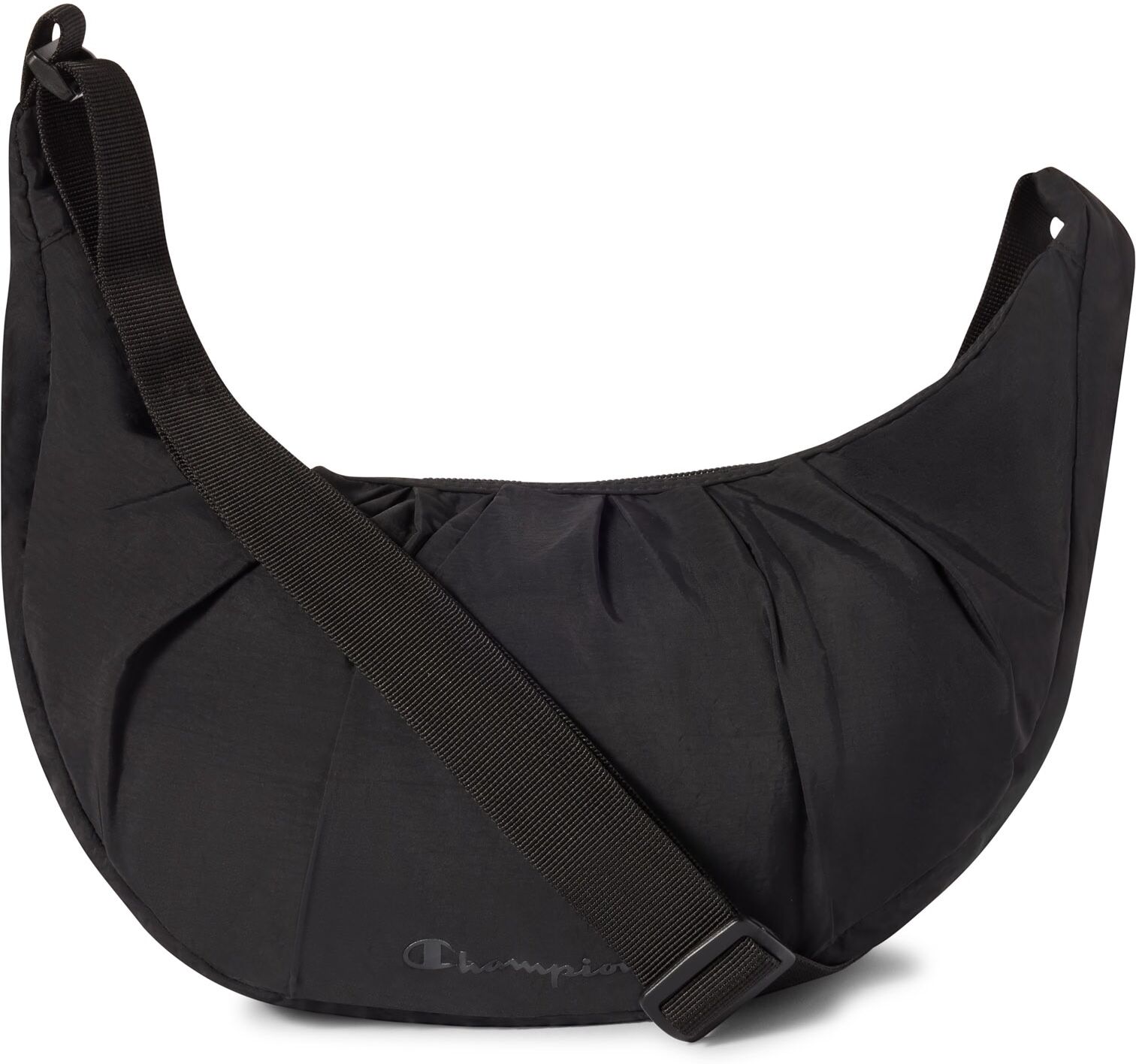Umhängetasche CHAMPION "Everyday Hobo Shoulber bag WOMEN'S 8L", schwarz (nbk), Obermaterial: 100% Polyamid, Taschen Umhängetasche, sportlicher Stil, aus Polyamid, leichtes Gewicht nbk Einheitsgröße