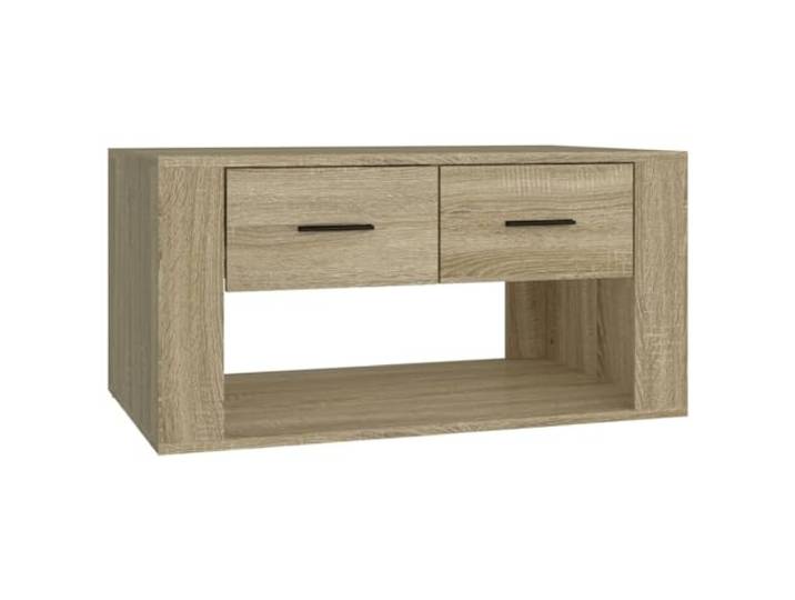 vidaXL Couchtisch Beistelltisch Wohnzimmertisch Sofatisch Teetisch Kaffeetisch Tisch Wohnzimmer Sonoma-Eiche 80x50x40cm Holzwerkstoff