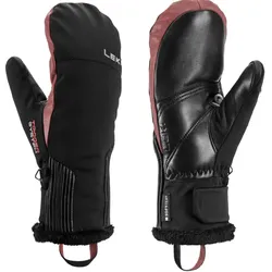 Leki Vallarta 3D Woman Mitt - Skihandschuhe Fäustlinge für Damen  - 6.5 black-ro...