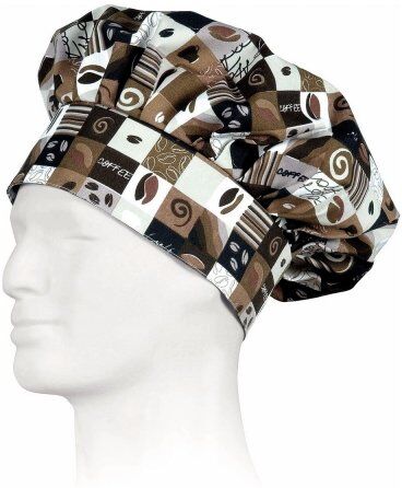 Cappello cuoco stampato caffè Personalizzate o neutre Workteam