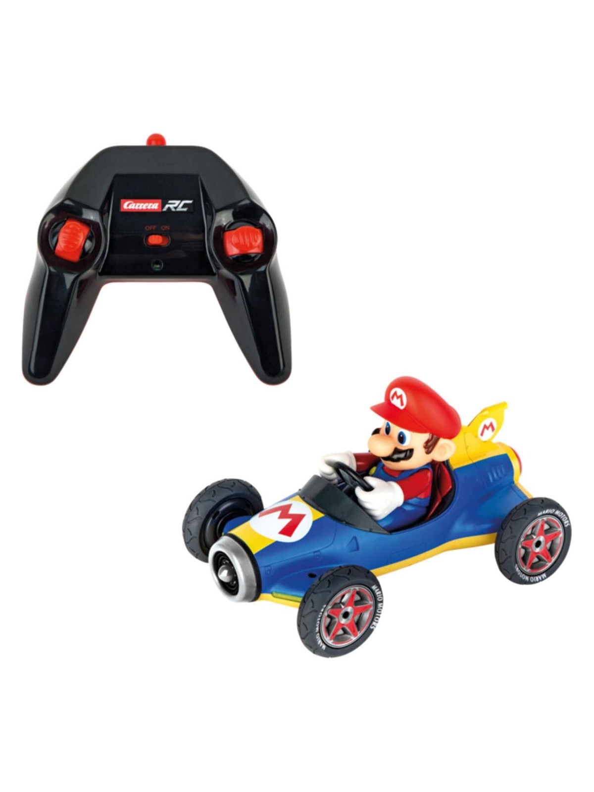 Carrera RC 2.4GHz Remote Controlled Mario Kart Mach 8 Mario - 1:18