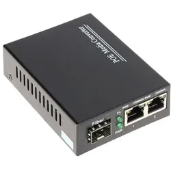 Delta POE-SWITCH SPS-2P/1SFP 2-PORT + SFP (3 Ports), Netzwerk Switch