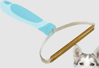 Inspire Curations Pet Hair Remover Rug Rake With Telescopic Handle & 180 Rotating Head small Shaver