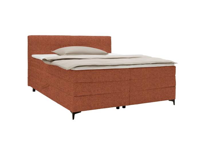 Boxspringbett Bari 160/200 cm Terracotta