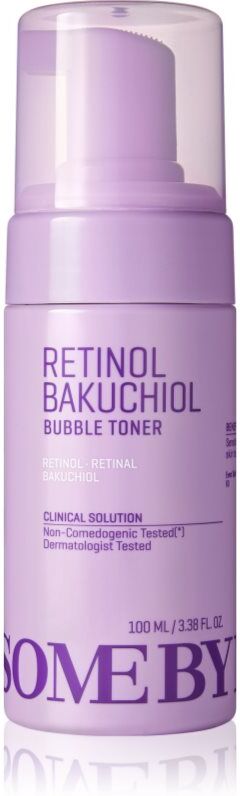 Some By Mi Retinol Bakuchiol Bubble Toner anti-ageing toner with soothing effect 100 ml