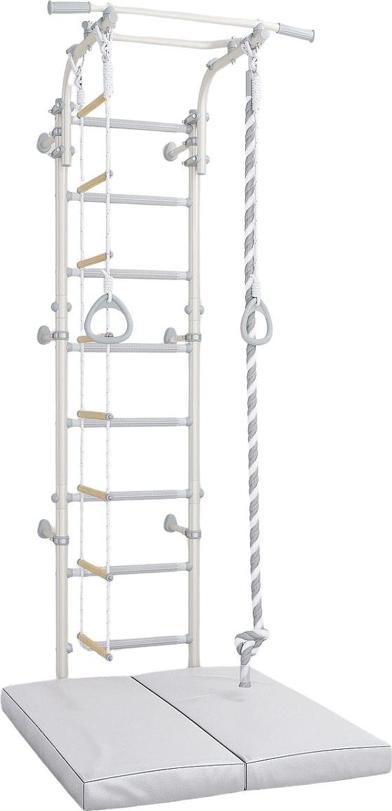 Sprossenwand Gymnastikleiter & sichere Matratze für Kinderentwicklung