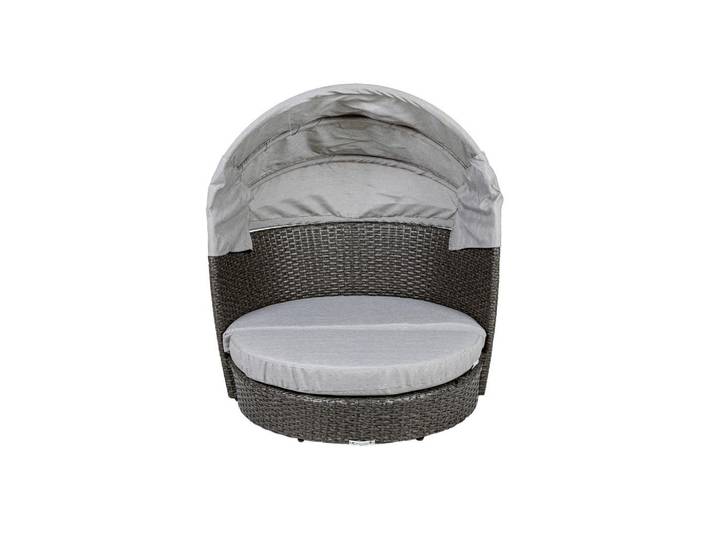 Hundesofa D: 100 cm Anthrazit/Grau mit Kissen